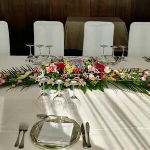Centros de flores naturales para mesa